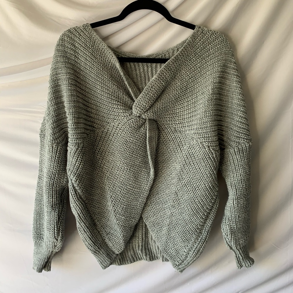 Twist Knot Sweater